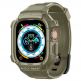 Spigen Rugged Armor Case Pro - удароустойчив TPU кейс с вградена каишка за Apple Watch Ultra 49мм (зелен) thumbnail 2