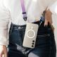 Ringke Fusion Magnetic Case - хибриден кейс с висока степен на защита с MagSafe за Samsung Galaxy S23 (прозрачен-мат)  thumbnail 9