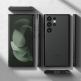 Ringke Fusion Crystal Case - хибриден удароустойчив кейс за Samsung Galaxy S23 Ultra (черен-прозрачен) thumbnail 5