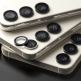 Ringke Metal Camera Lens Frame Glass - предпазни стъклени лещи за камерата на Samsung Galaxy S23, Samsung Galaxy S23 Plus (черен) thumbnail 2