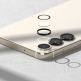 Ringke Metal Camera Lens Frame Glass - предпазни стъклени лещи за камерата на Samsung Galaxy S23, Samsung Galaxy S23 Plus (черен) thumbnail 3