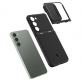 Spigen Optik Armor Case - тънък качествен силиконов (TPU) калъф с капак за камерата за Samsung Galaxy S23 (черен) thumbnail 11