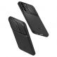 Spigen Optik Armor Case - тънък качествен силиконов (TPU) калъф с капак за камерата за Samsung Galaxy S23 (черен) thumbnail 13