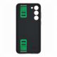 Samsung Silicone Grip Cover EF-GS916TBEGWW - оригинален силиконов кейс с ластик против изпускане за Samsung Galaxy S23 Plus (черен) thumbnail 4