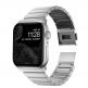 Nomad Strap Aluminum Band - алуминиева каишка за Apple Watch 42мм, 44мм, 45мм, 46мм, Ultra 49мм (сребрист) thumbnail 2
