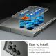 Spigen Optik Pro tR Ez Fit Lens Protector 2 Pack - 2 комплекта предпазни стъклени лещи за камерата на Samsung Galaxy S23 Ultra (тъмнозелен) thumbnail 11