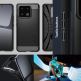 Spigen Rugged Armor Case - тънък качествен силиконов (TPU) калъф за Xiaomi 13 Pro (черен) thumbnail 12
