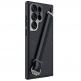 Nillkin Strap Hard Case - хибриден удароустойчив кейс с лента за ръката за Samsung Galaxy S23 Ultra (черен) thumbnail 3