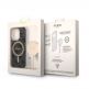 Guess 4G Printed Stripe MagSafe Case With MagSafe Wireless Charger Set - комплект хибриден удароустойчив кейс с MagSafe и поставка (пад) за безжично зареждане за iPhone 14 Pro (черен) thumbnail 9