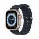 Dux Ducis Silicone Bracelet Strap (OceanWave Version) - силиконова каишка за Apple Watch 38мм, 40мм, 41мм, 42мм (2024) (тъмносив) thumbnail
