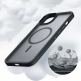 Tech-Protect MagMat MagSafe Case - хибриден удароустойчив кейс с MagSafe за Samsung Galaxy S23 Plus (черен-мат) thumbnail 4