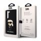 Karl Lagerfeld Liquid Silicone Ikonik NFT Case - дизайнерски силиконов кейс за Samsung Galaxy S23 Plus (черен) thumbnail 6