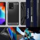 Spigen Rugged Armor Case - тънък качествен силиконов (TPU) калъф за Xiaomi Redmi Note 12 Pro Plus (черен) thumbnail 12