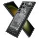 Spigen Ultra Hybrid Zero One Case - хибриден кейс с висока степен на защита за Samsung Galaxy S23 Ultra (черен)  thumbnail 3