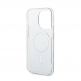 Guess 4G Printed Stripe MagSafe Case With MagSafe Wireless Charger Set - комплект хибриден удароустойчив кейс с MagSafe и поставка (пад) за безжично зареждане за iPhone 14 Pro (син) thumbnail 3