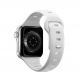 Nomad Sport Slim Band - силиконова каишка за Apple Watch 42мм, 44мм, 45мм, 46мм, Ultra 49мм (бял) thumbnail 3