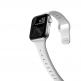 Nomad Sport Slim Band - силиконова каишка за Apple Watch 42мм, 44мм, 45мм, 46мм, Ultra 49мм (бял) thumbnail 10