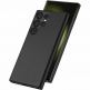 Dux Ducis Grit Faux Leather Case - дизайнерски кожен кейс за Samsung Galaxy S23 Ultra (черен) thumbnail 2