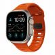 Nomad Sport Band - силиконова каишка за Apple Watch 42мм, 44мм, 45мм, 46мм, Ultra 49мм (оранжев) thumbnail