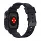 Kingxbar 2in1 Watch Strap and Case CYF537 - удароустойчив TPU кейс с вградена каишка за Apple Watch 44мм, 45мм (сив) thumbnail 7