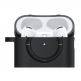 Spigen Airpods Pro 2 Classic Shuffle Silicone Case - силиконов калъф с карабинер за Apple Airpods Pro 2 (тъмносив) thumbnail 10