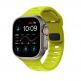 Tech-Protect Iconband Line Silicone Sport Band - силиконова каишка за Apple Watch 42мм, 44мм, 45мм, 46мм, Ultra 49мм (светлозелен) thumbnail