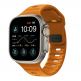 Nomad Sport Band - силиконова каишка за Apple Watch 42мм, 44мм, 45мм, Ultra 49мм (светлооранжев) thumbnail 2