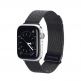 Dux Ducis Milanese Magnetic Stainless Steel Band - стоманена, неръждаема каишка за Apple Watch 42мм, 44мм, 45мм, 46мм, Ultra 49мм (черен) thumbnail