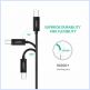 Ugreen US241 USB-C To USB-B 2.0 Printer Cable - кабел за принтер и други външни устройства USB-C Male към USB-B Male (200 см) (черен) thumbnail 4