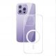 Baseus Crystal Magnetic Case Set (ARSJ011202) - поликарбонатов кейс с MagSafe и стъклено защитно покритие за дисплея за iPhone 14 Pro Max (прозрачен) thumbnail 10