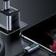 Joyroom USB-C to USB-C Cable with LED Display 100W - здрав кабел с въжена оплетка с бързо зареждане за устройства с USB-C порт (120 см) (черен) thumbnail 12