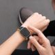 Dux Ducis Silicone Magnetic Strap (LD Version) - магнитна силиконова каишка за Apple Watch 42мм, 44мм, 45мм, 46mm ,Ultra 49мм (черен-жълт) thumbnail 4
