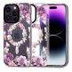 Tech-Protect Magmood Rose Floral Hybrid MagSafe Case - хибриден удароустойчив кейс с MagSafe за iPhone 14 Pro Max (цветни мотиви) thumbnail