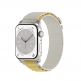 Next One Adventure Loop - текстилна каишка за Apple Watch Apple Watch 38мм, 40мм, 41мм, 42мм (2024) (бял-жълт) thumbnail