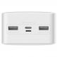 Baseus Bipow Digital Display Power Bank 15W 30000mAh (PPBD050202) - външна батерия с 1xUSB-C и 2xUSB-A изходи с технология за бързо зареждане (бял) thumbnail 4