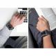 Nillkin DynaGuard Watch Strap and Case - удароустойчив алуминиев кейс от най-висок клас с вградена каишка за Apple Watch 45мм (черен) thumbnail 6