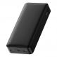 Baseus Bipow Digital Display Power Bank 15W 20000mAh (PPBD050101) - външна батерия с 1xUSB-C и 2xUSB-A изходи с технология за бързо зареждане (черен) thumbnail 2