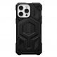 Urban Armor Gear Monarch Pro MagSafe Case - удароустойчив хибриден кейс с MagSafe за iPhone 15 Pro Max (черен-карбон) thumbnail 3