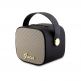 Guess PU 4G Mini Bluetooth Speaker With Strap 5W - дизайнерски портативен безжичен блутут спийкър за мобилни устройства (черен) thumbnail