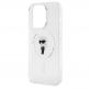 Karl Lagerfeld IML Ikonik Magsafe Case - дизайнерски силиконов кейс за iPhone 15 Pro с Magsafe (прозрачен) thumbnail 5
