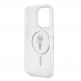 Karl Lagerfeld IML Ikonik Magsafe Case - дизайнерски силиконов кейс за iPhone 15 Pro с Magsafe (прозрачен) thumbnail 6