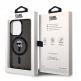 Karl Lagerfeld IML Ikonik Magsafe Case - дизайнерски силиконов кейс за iPhone 15 Pro с Magsafe (черен) thumbnail 6