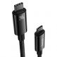 Baseus Tungsten Gold USB-C to USB-C Cable 240W (CAWJ040101) - кабел с бързо зареждане за устройства с USB-C порт (200 см) (черен)  thumbnail 2