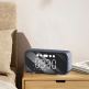 Dudao Y17 Wireless Speaker Bluetooth, FM And Clock - безжичен портативен спийкър с FM радио, часовник с аларма и microSD слот (тъмносив) thumbnail 2