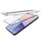 Spigen Glas.tR EZ Fit Tempered Glass 2 Pack - 2 броя стъклени защитни покрития за дисплея на iPhone 15 Pro (черен-прозрачен) thumbnail 6