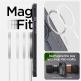 Spigen Ultra Hybrid MagSafe Zero One Case - хибриден кейс с висока степен на защита с MagSafe за iPhone 15 (прозрачен-черен)  thumbnail 12