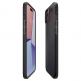 Spigen Thin Fit Case - качествен тънък матиран кейс за iPhone 15 Plus (черен) thumbnail 8