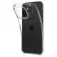 Spigen Crystal Flex Case - тънък качествен силиконов (TPU) калъф за iPhone 15 Pro (прозрачен)  thumbnail 6