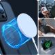 Tech-Protect MagMat MagSafe Case - хибриден удароустойчив кейс с MagSafe за iPhone 15 (черен-прозрачен) thumbnail 2
