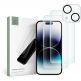 Tech-Protect Supreme Protection Set - комплект 2 броя стъклено защитно покритие за дисплея и стъклено защитно покритие за камерата на iPhone 15 Plus (прозрачен) thumbnail